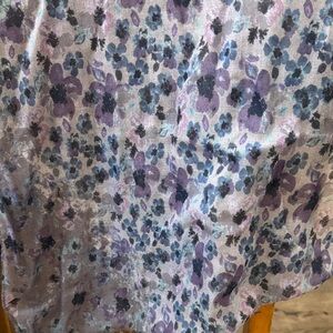 Floral Patterned Scarf